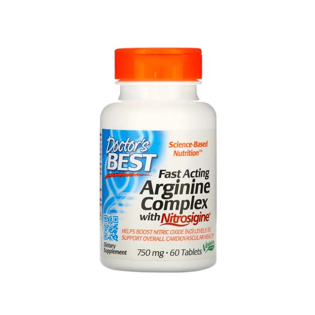 N21 Nitrosigine Doctors Best Fast Acting Arginine Complex min Nutrition21