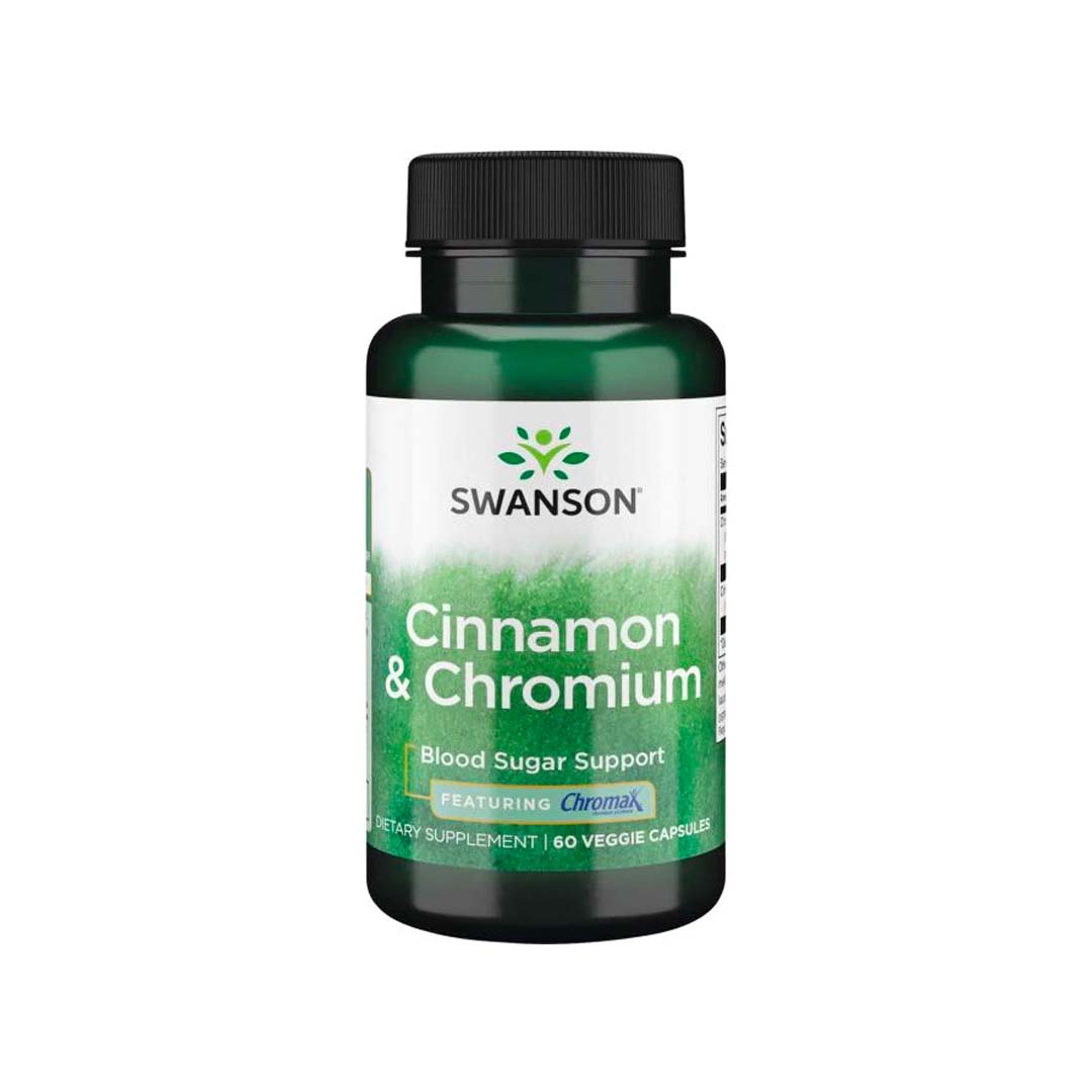 N21 Chromax Swanson Health Cinnamon and Chromium with Nutrition21