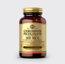 Chromax Solgar ChromiumPicolinate500mcg uai Nutrition21