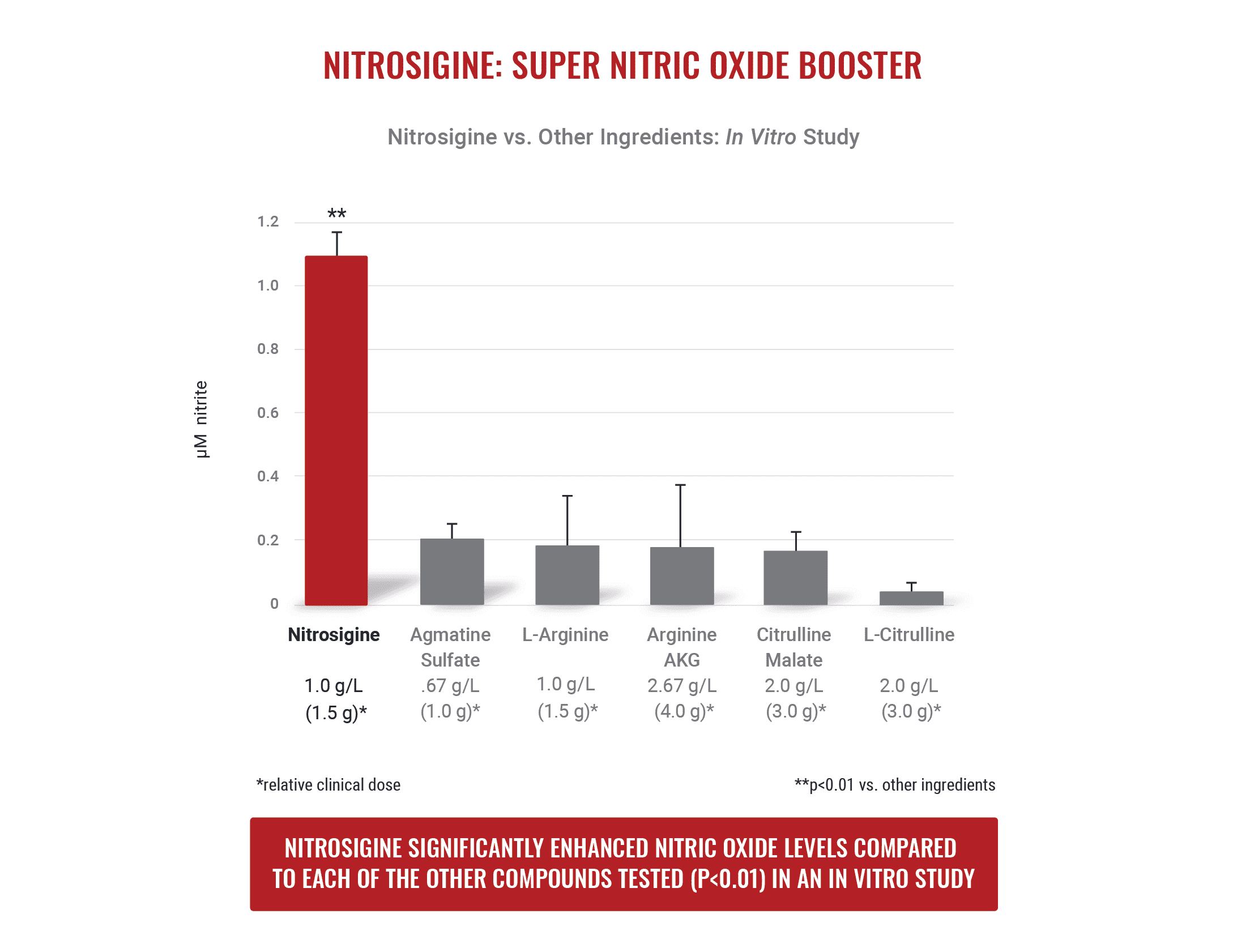 Nitrosigine NitricOxideBooster 3 Nutrition21
