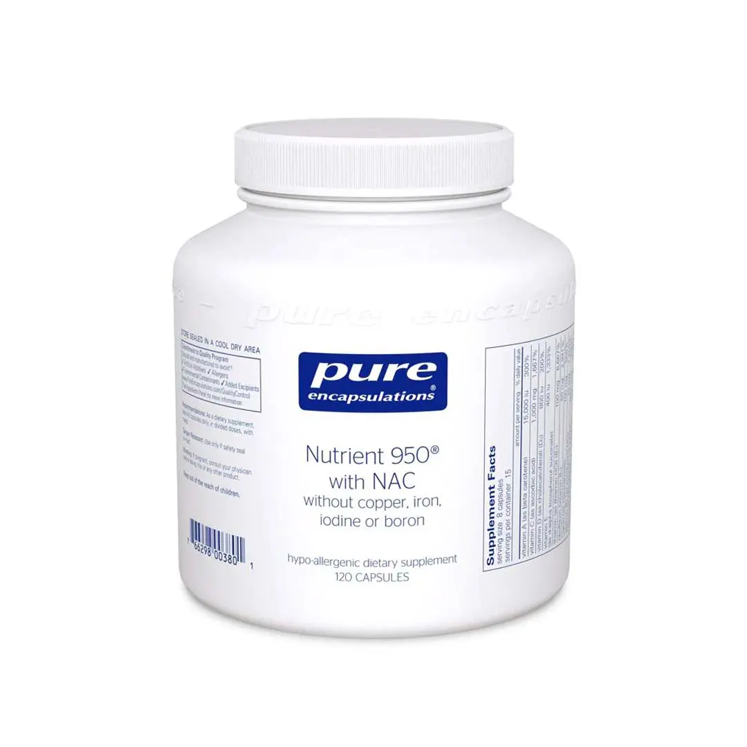 N21 Zinmax Nutrient 950 with NAC without copper iron iodine or boron min Nutrition21