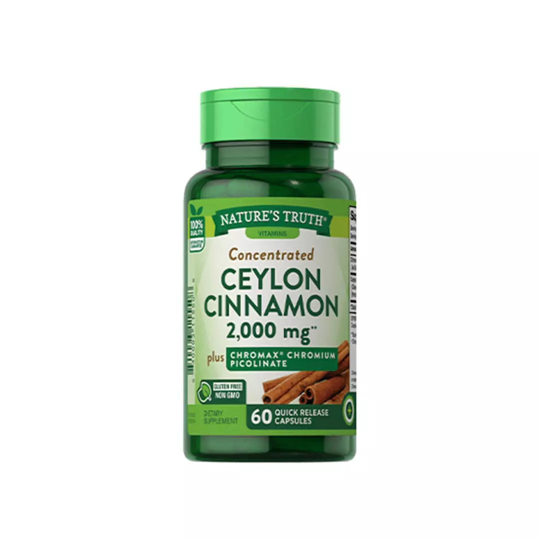 Chromax Natures Truth Ceylon Cinnamon Nutrition21