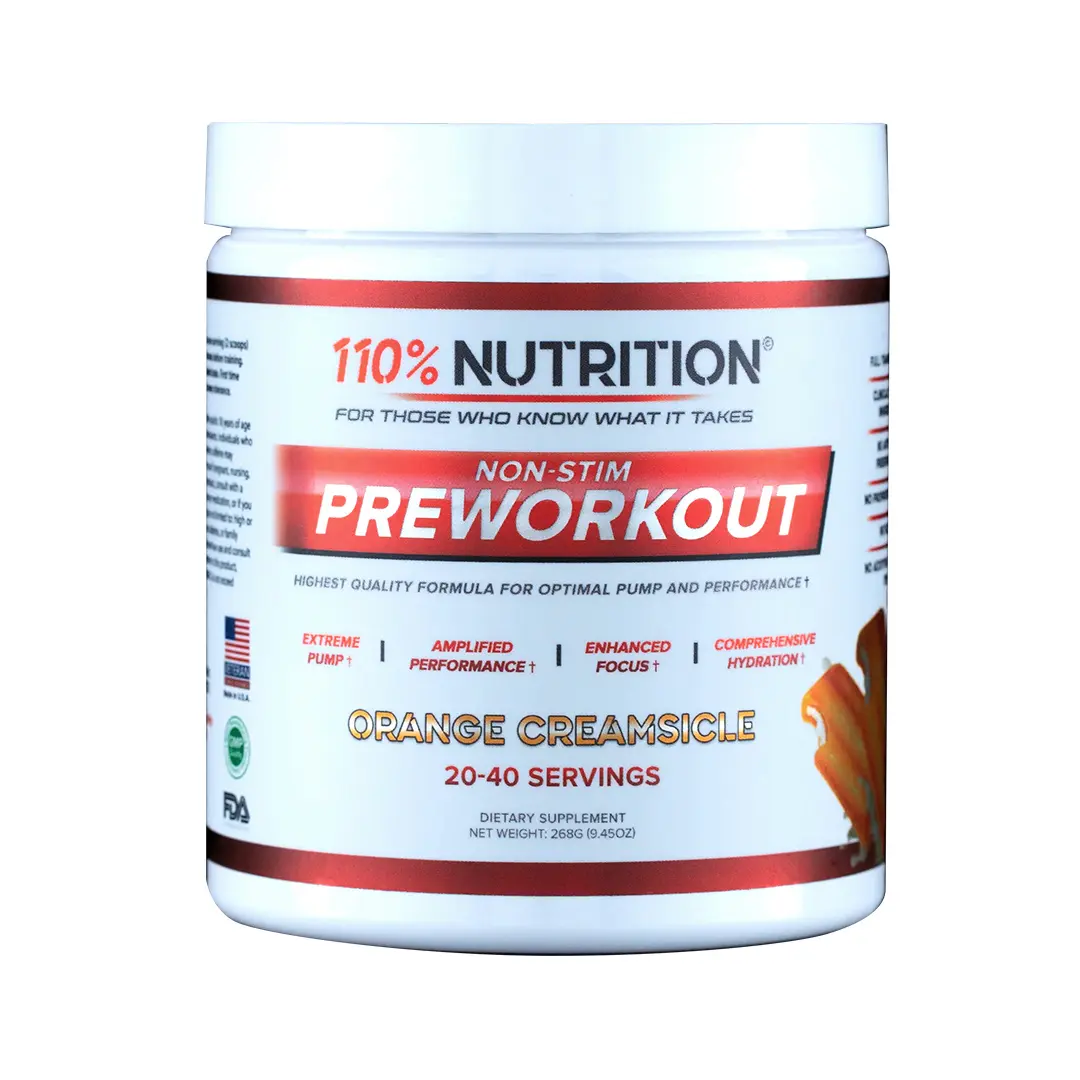 NIT 110 Nutrition Non Stim Pre Workout Nutrition21