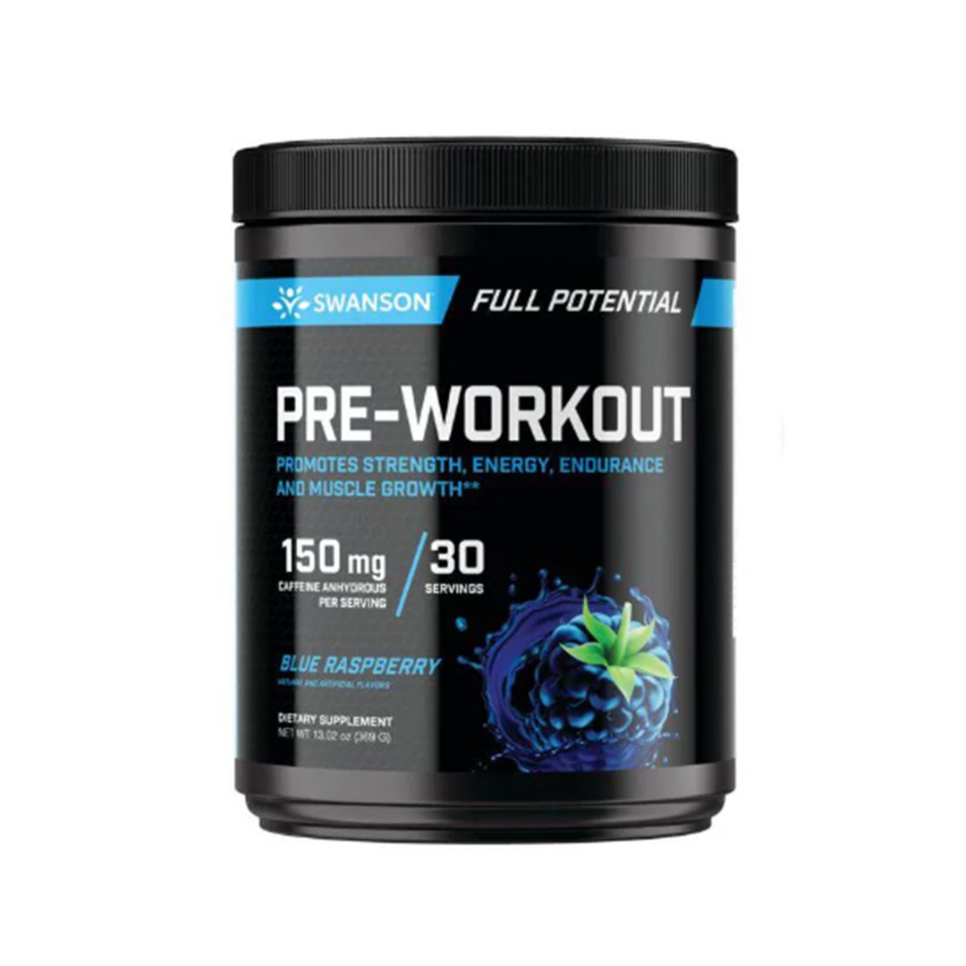 NIT Swanson Full Potential Pre Workout Nutrition21